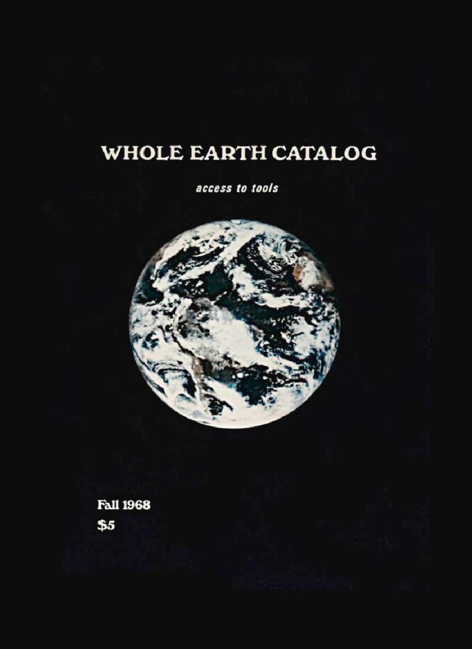 Whole Earth Catalog Access to Tools