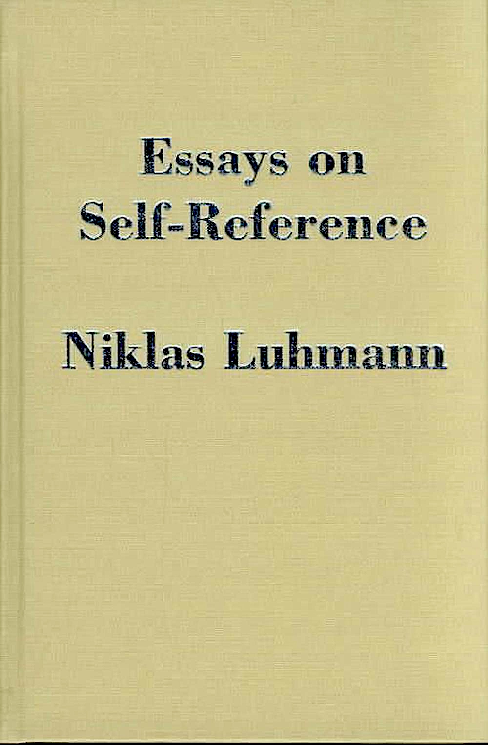 Essays on Self-Reference