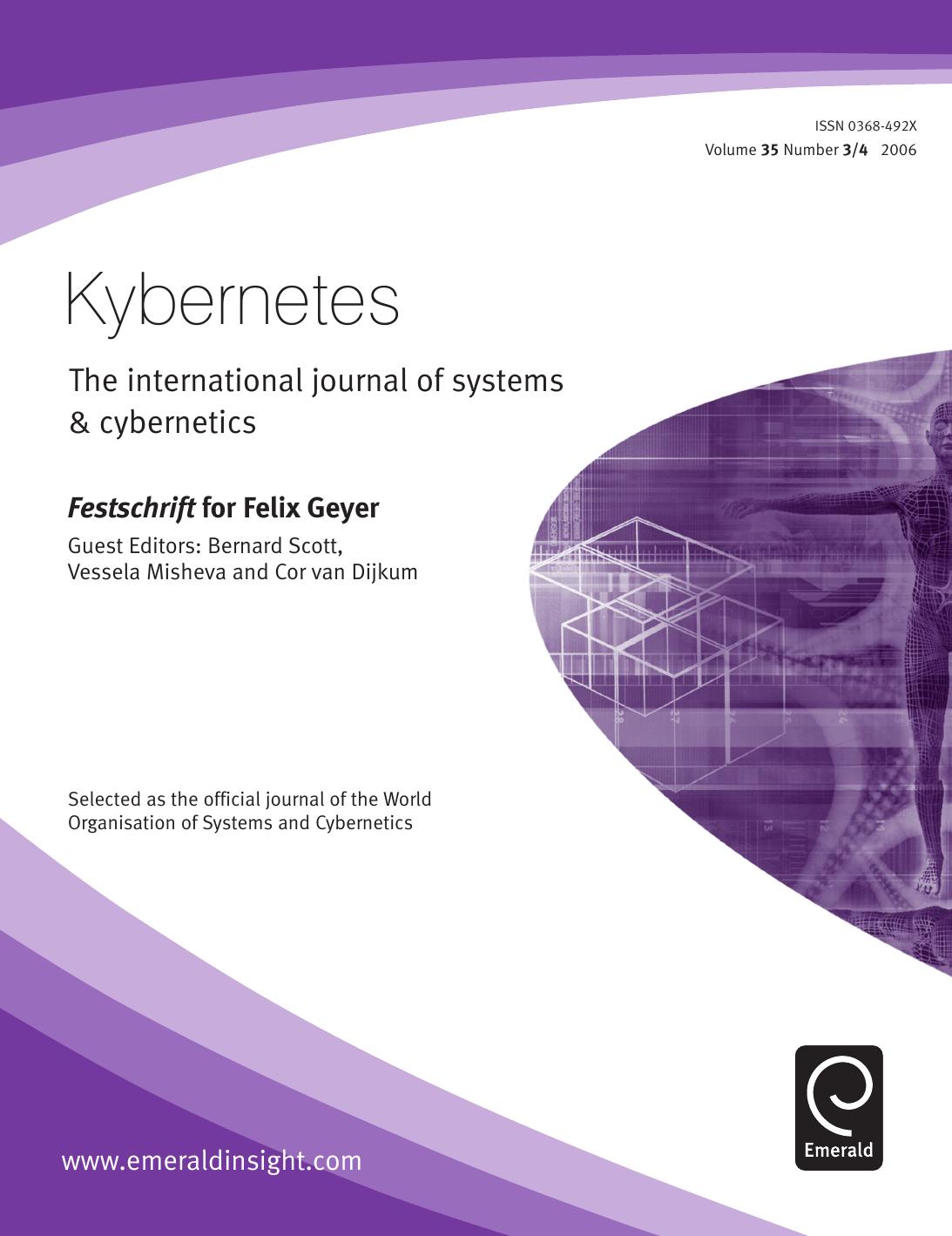 Festschrift for Felix Geyer