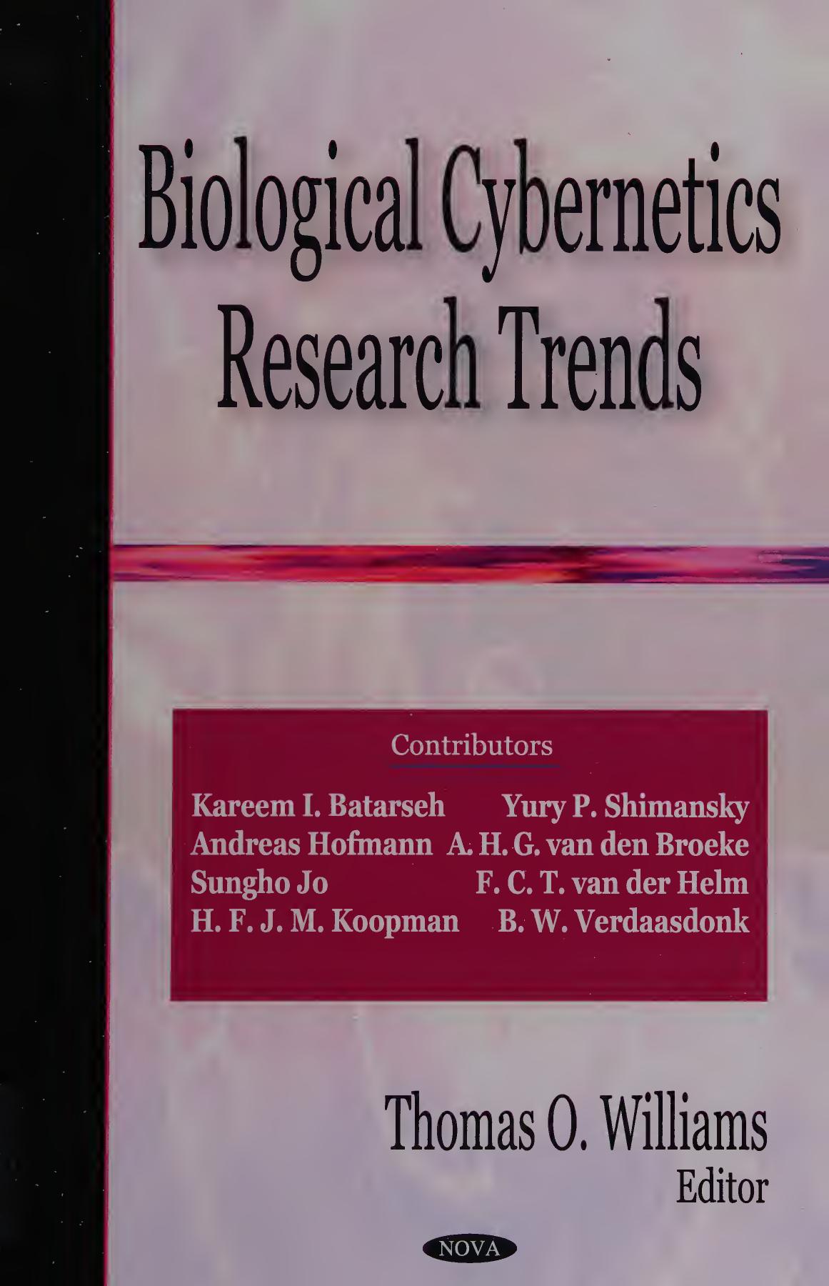 Biological Cybernetics Research Trends