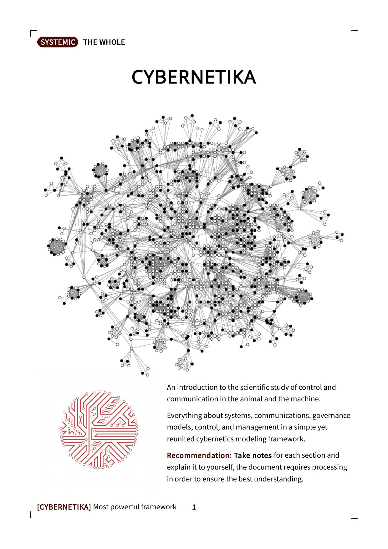 Cybernetika 1.0