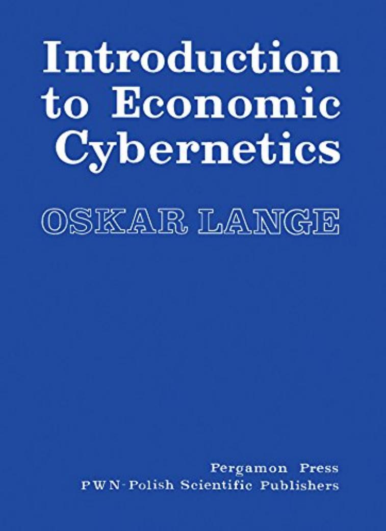 Introduction to Economic Cybernetics