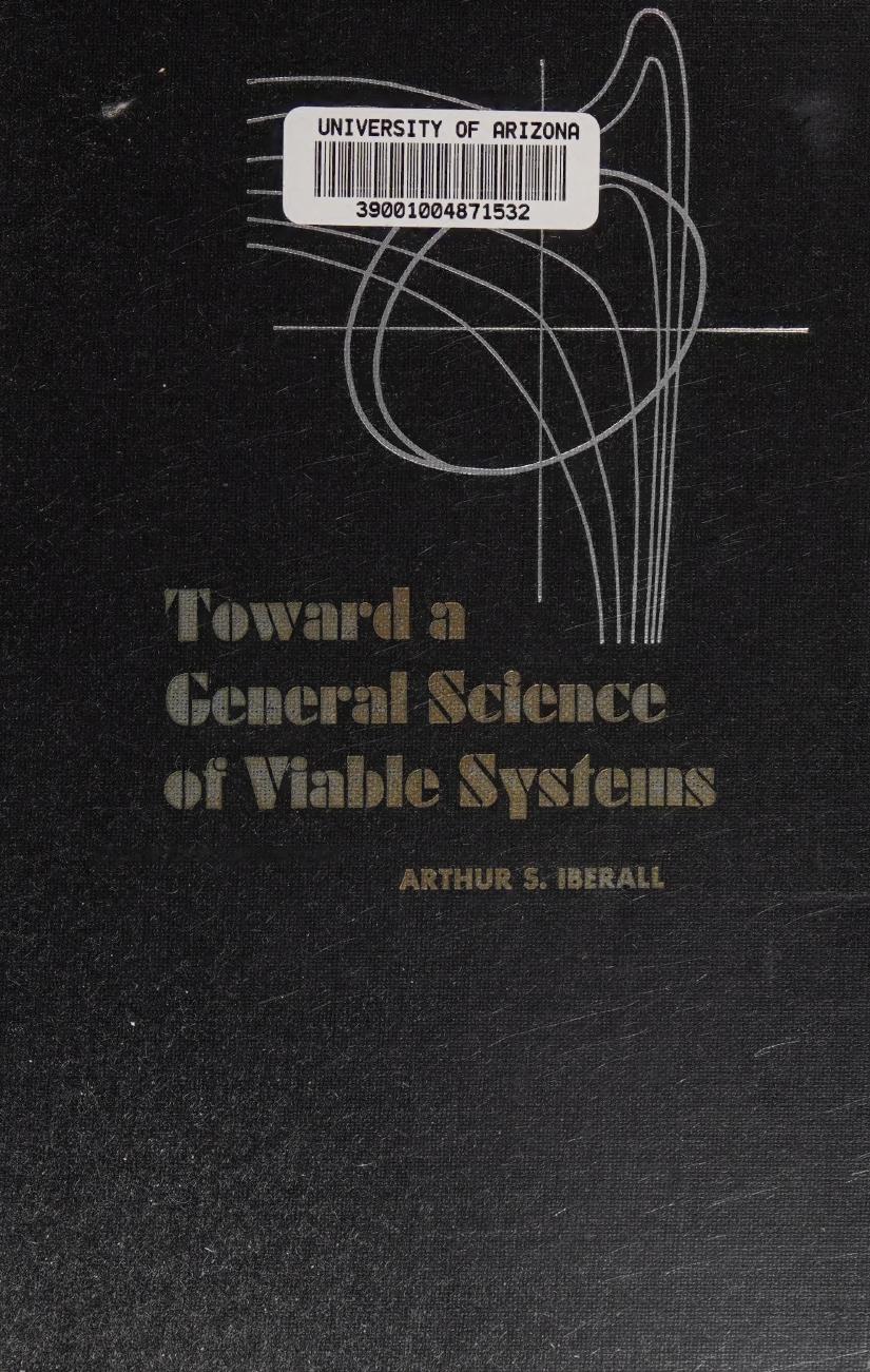 Toward a General Science of Viable Systems